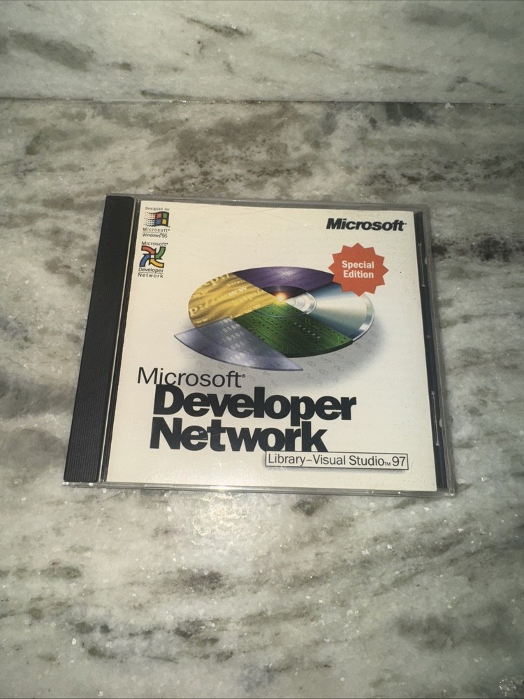 Microsoft Developer Network Library Visual Studio 97 NICE RARE FAST SHIPPING