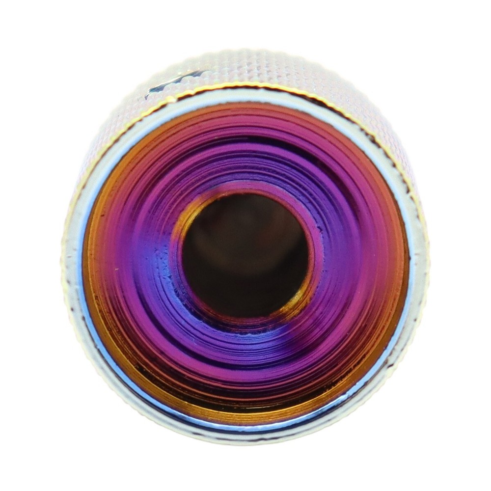 4Pcs Metal Purple Dome Guitar Knobs Volume Tone Guitar Speed Control Knobs Gold