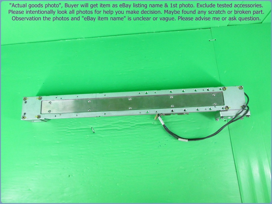 Linear drivenbelt driven as photo, Stroke 30cm., Mini CNC/3D Printer, Promotion.