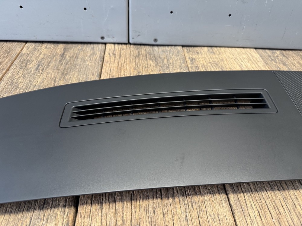 08-14 Dodge Challenger Dash Defrost Upper Trim Panel OEM Grille Dark Gray