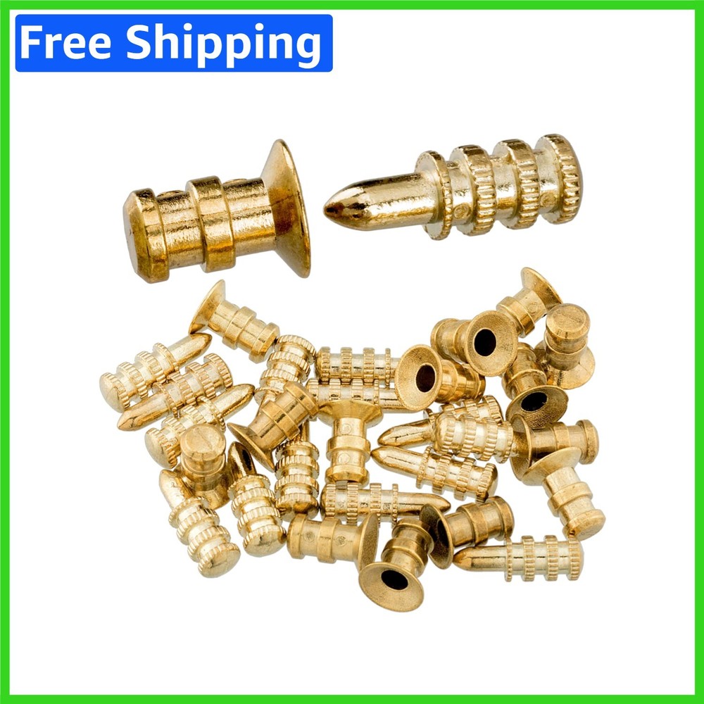 15 Packs Durable Table Leaf Dowel Pins – Easy to Install Alignment Solution