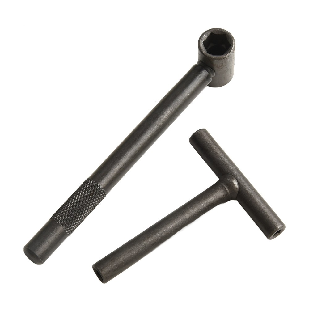 2 Pcs Spanner Wrench Motorcycle Valve Adjustment Tool Square Hexagonal Hardware