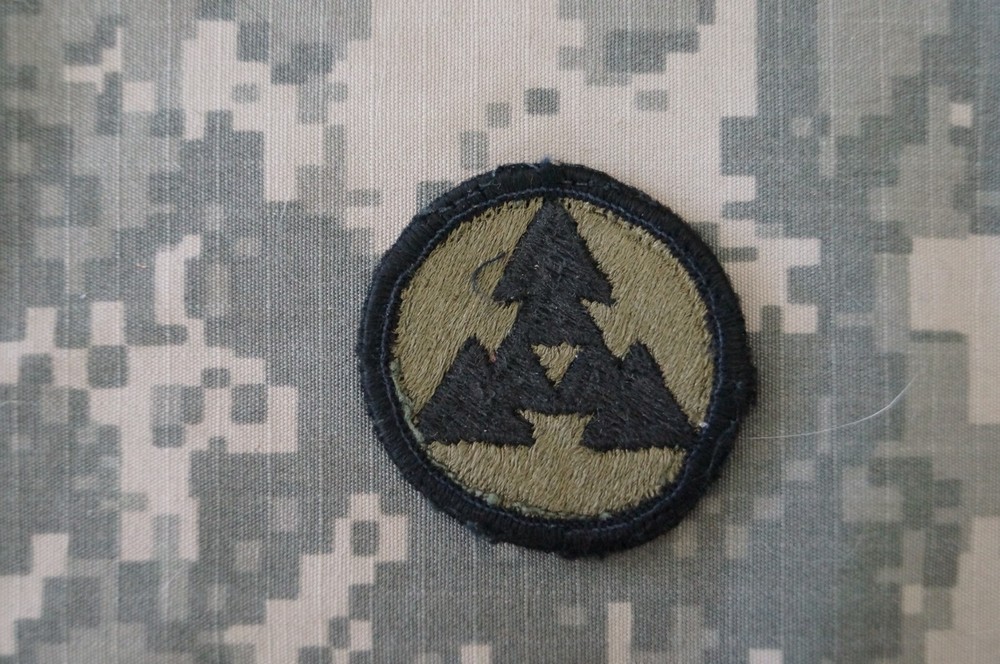 Military Patch US Army 3rd Corps Support Command COSCOM BDU OD Green Subdued