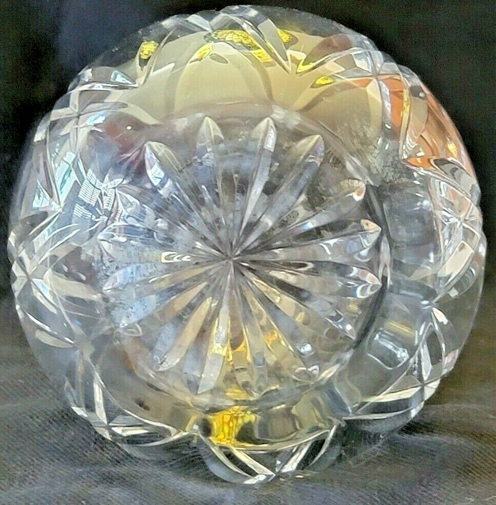 Round Crystal Vase Balloon Shape