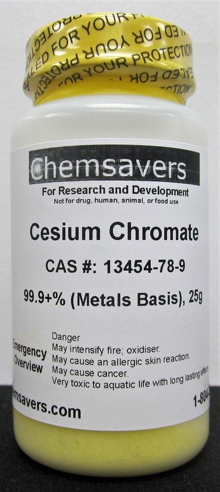 Cesium Chromate, 99.9+% (Metals Basis), 25g