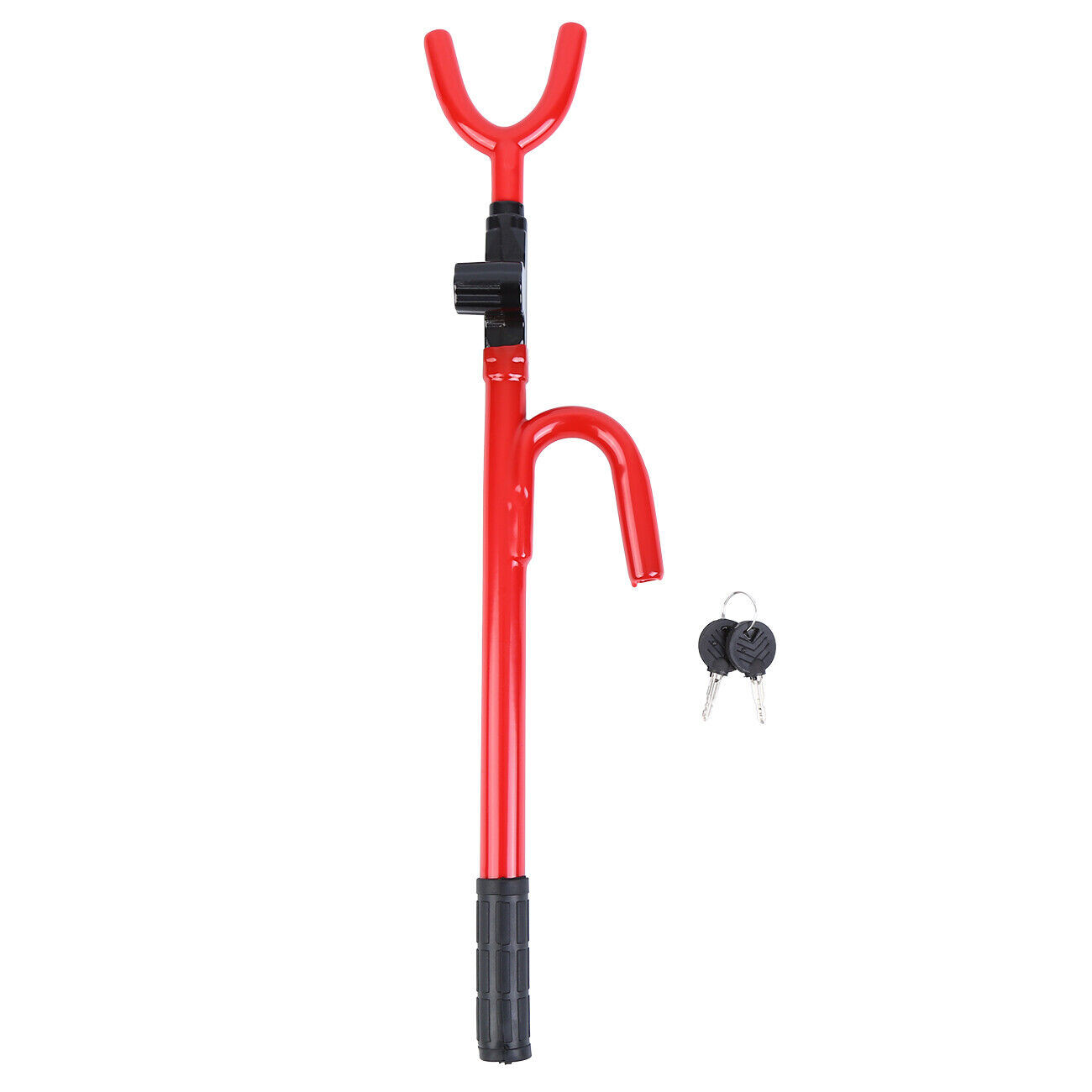 Steering Wheel Lock The Club Twin Hooks Anti Theft Universal Car Van Truck SUV