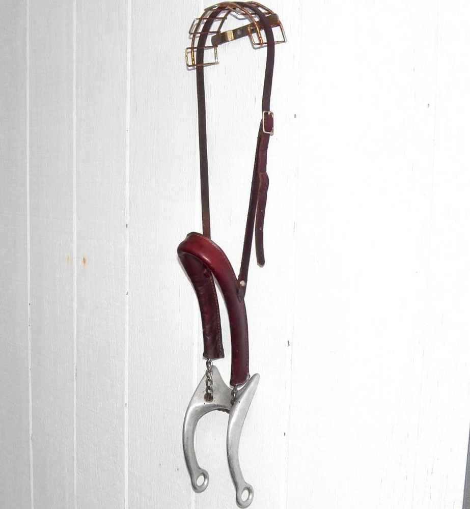 Vintage Quick Bits Quickstop Fast Stop QQS Training Bosal Hackamore