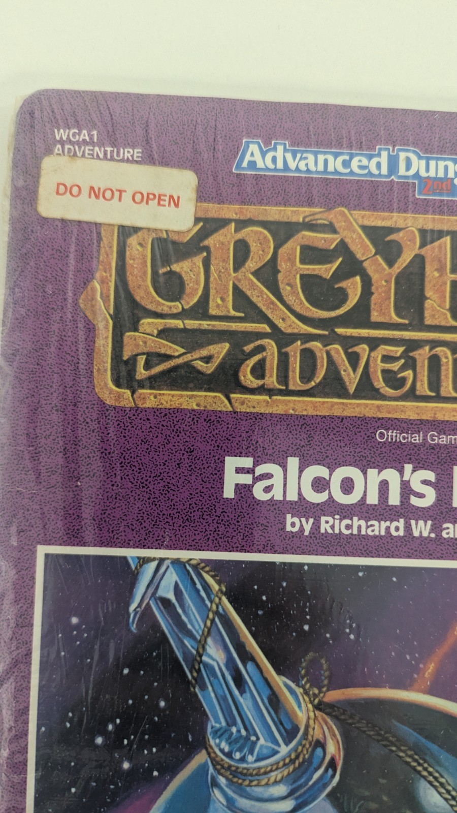 TSR AD&D 2nd Ed Greyhawk Falcon’s Revenge WGA1 RPG Module