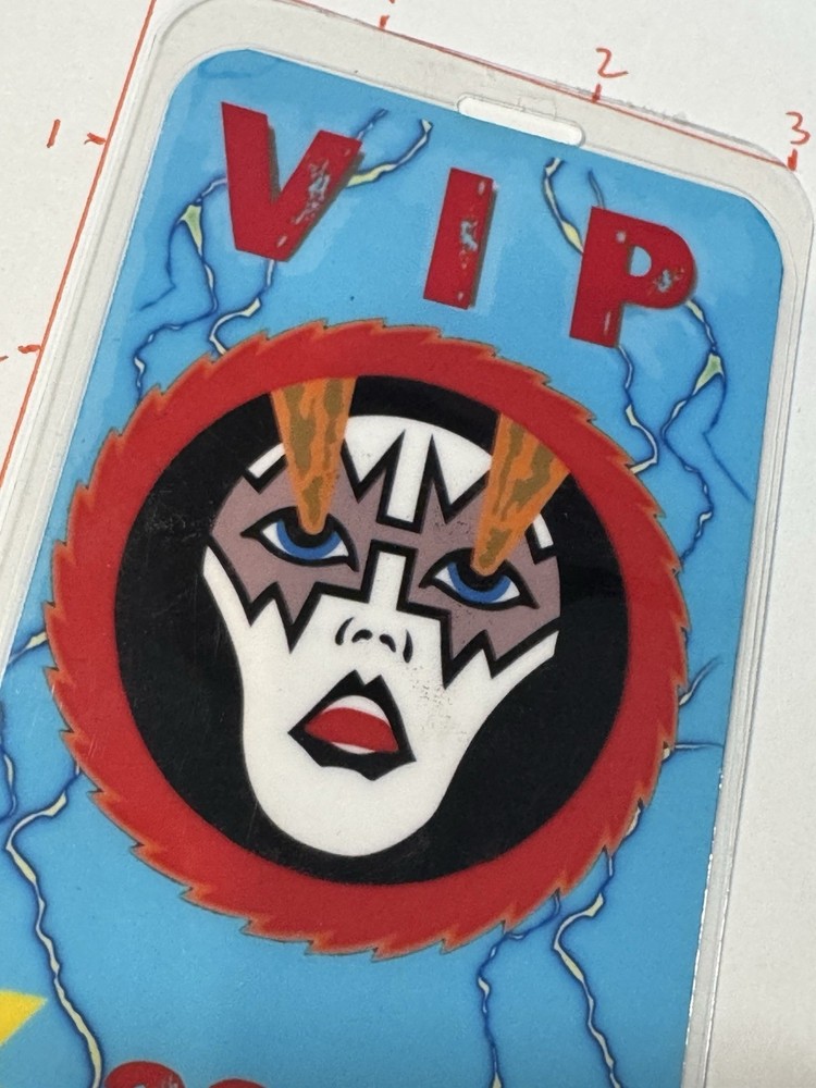 Genuine Ace Frehley 2025 VIP/Meet & Greet Backstage Pass & Lanyard New!!