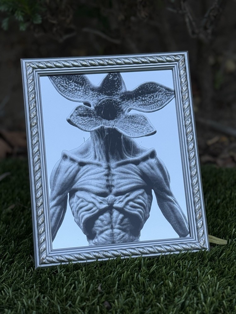 Stranger Things DemoGorgon Laser Engraved Mirror