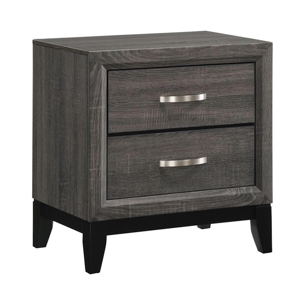 Watson 4-piece Full Bedroom Set Grey Oak