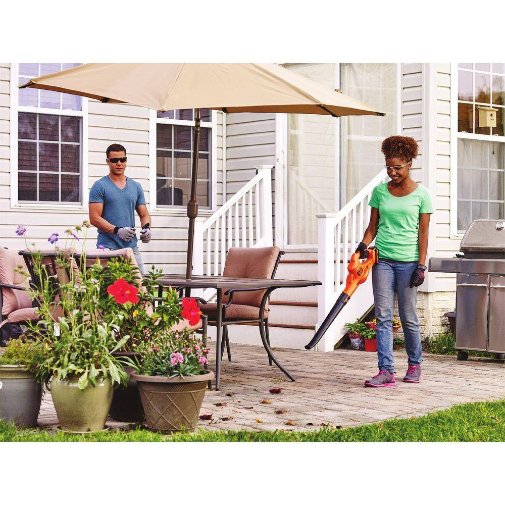 20V MAX Cordless Battery Powered String Trimmer & Leaf Blower Combo Kit with (2)