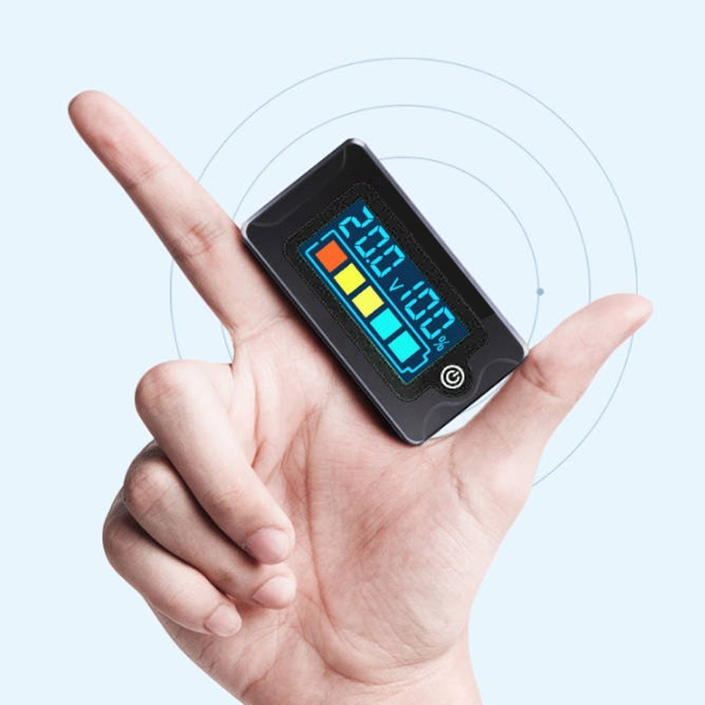 Battery Power Meter for 8 to 100V Range Suitable for For various Applications