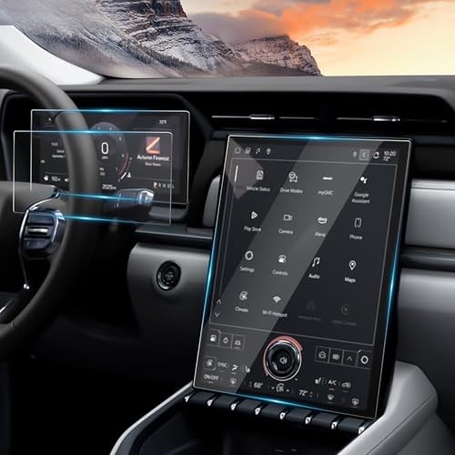 2025 2026 GMC Terrain Screen Protector Set for 2025 2026 GMC Terrain