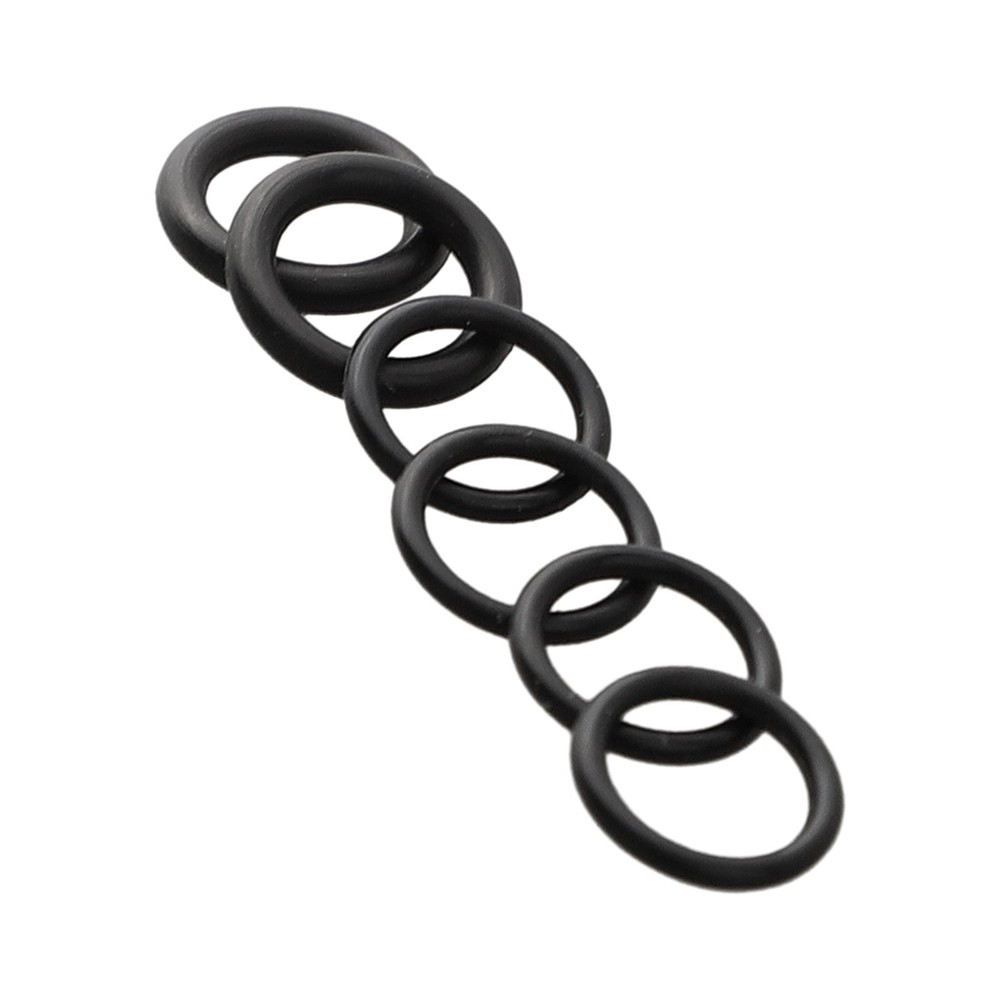 Practical Bike O-Ring 6pcs/set Accessories Black Caliper Five-wire Body