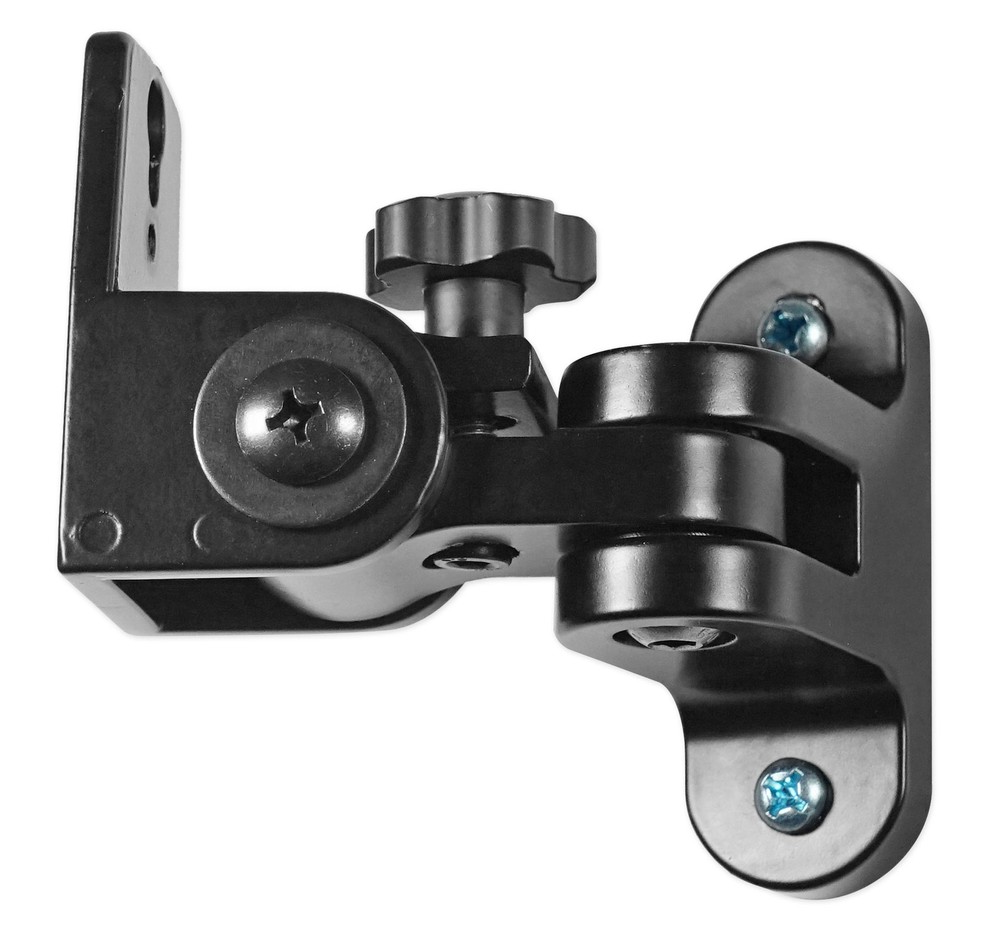 (2) Hidden Wall Mount Swivel Brackets For Presonus Eris E5 Studio Monitors