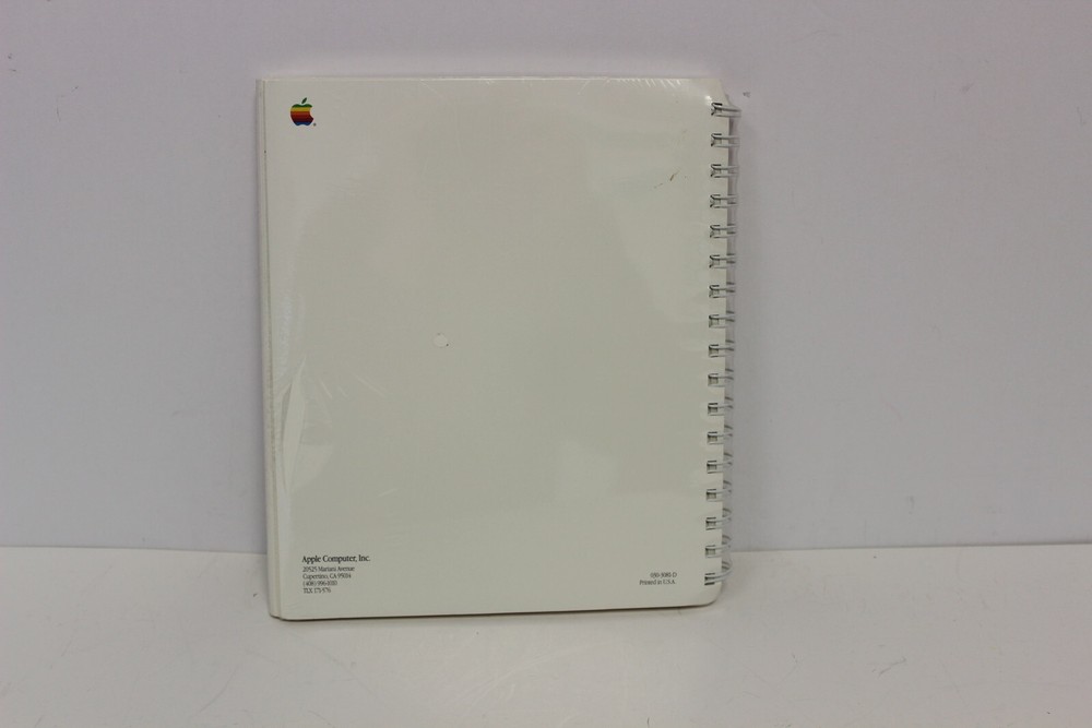 APPLE HYPERCARD USER'S GUIDE 030-3081-D NEW IN SHRINK WRAP