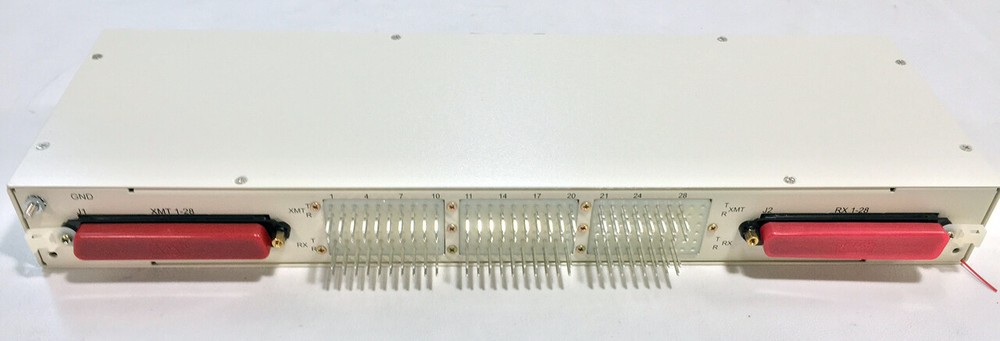 Telect 28-Terminal T1/Bantam Interface Panel 097-0128-0001 NEW.