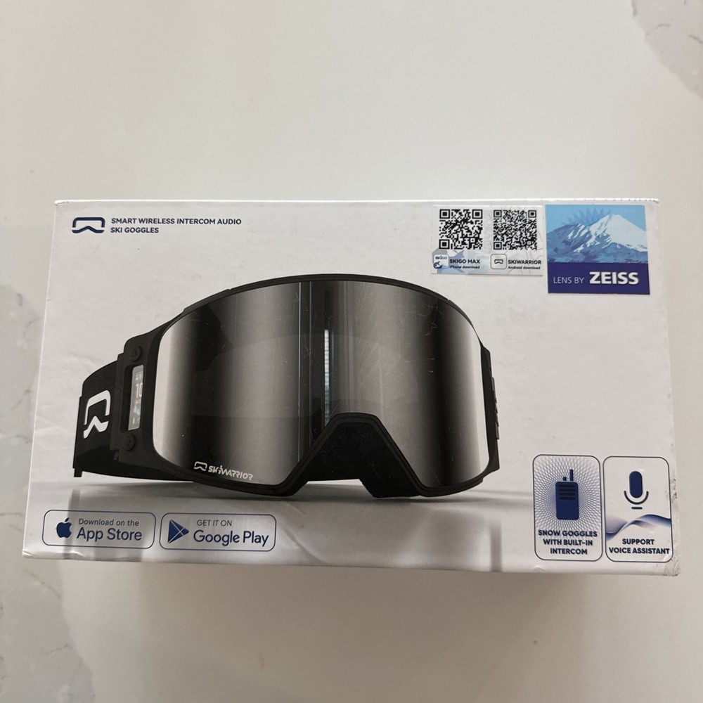 SkiWarrior Smart Wireless Intercom Audio Ski Goggles