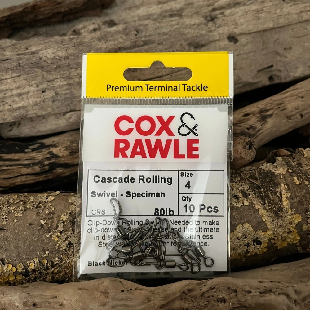 Cox & Rawle Cascade Swivels for long distance beach casting