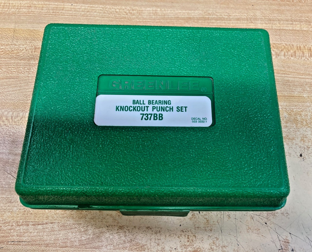 GREENLEE 737BB Knockout Punch Set