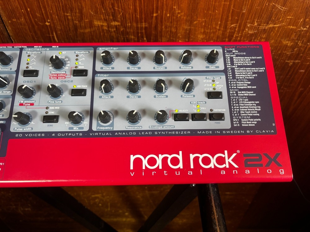 Nord Rack 2X Rackmount Virtual Analog Synthesizer