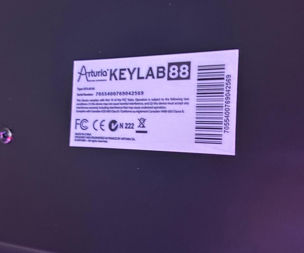 Arturia Keylab 88 Midi Controller