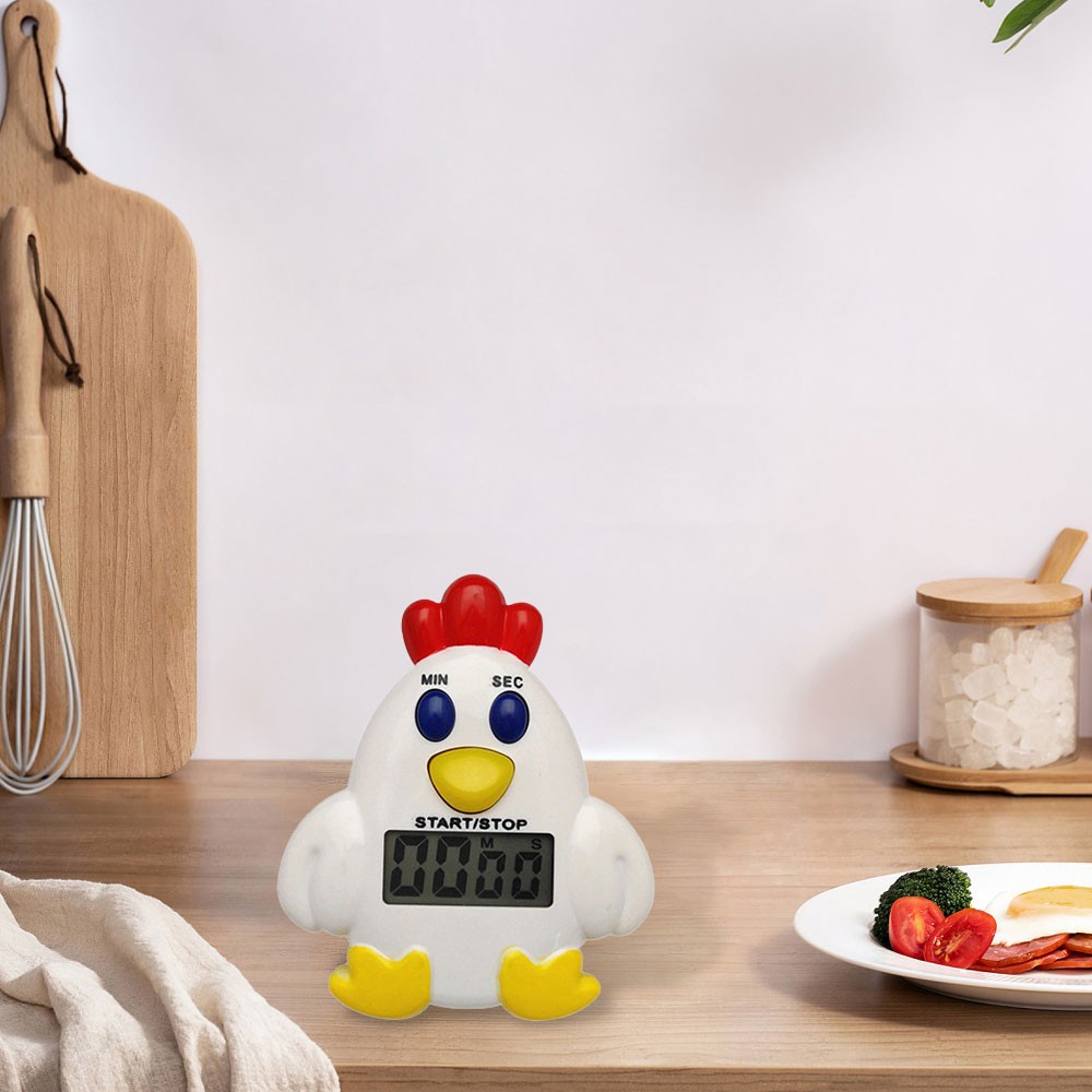 Kitchen Electronic Chicken Timer LCD Digital Display Birthday Present Tools CW