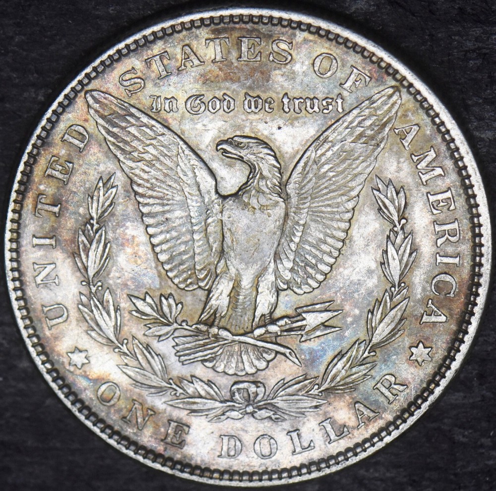 1885 Morgan Silver Dollar Toned - ✪COINGIANTS✪