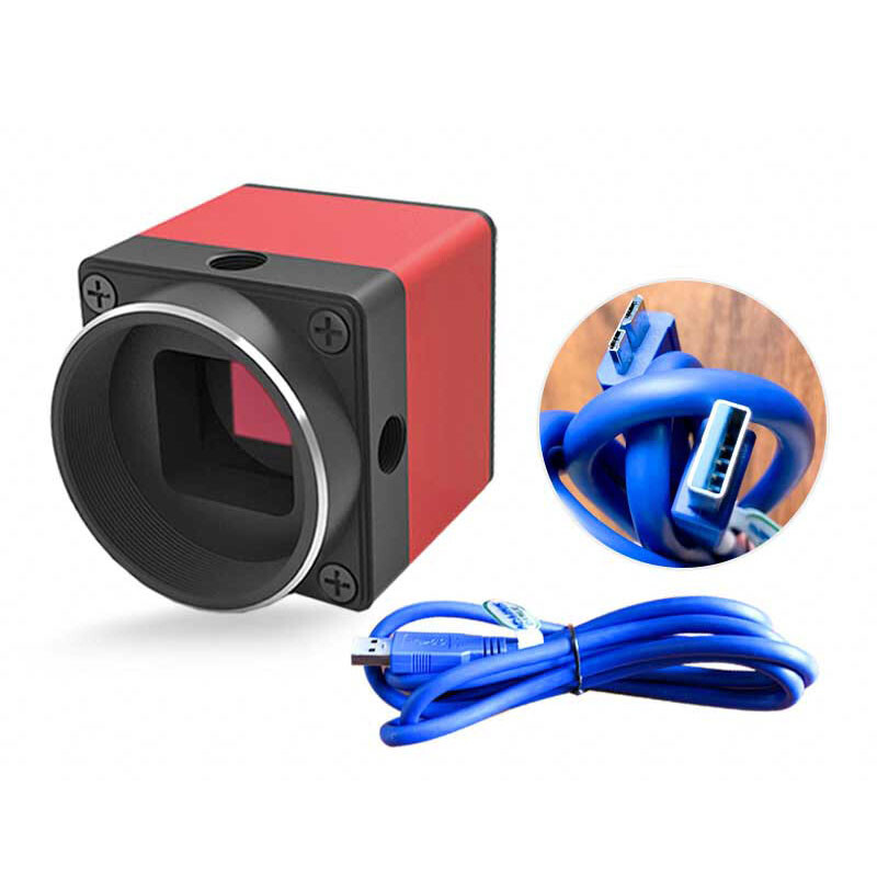 USB 3.0 5MP CMOS Microscope Industrial Camera Digital Electronic Eyepiece Camera