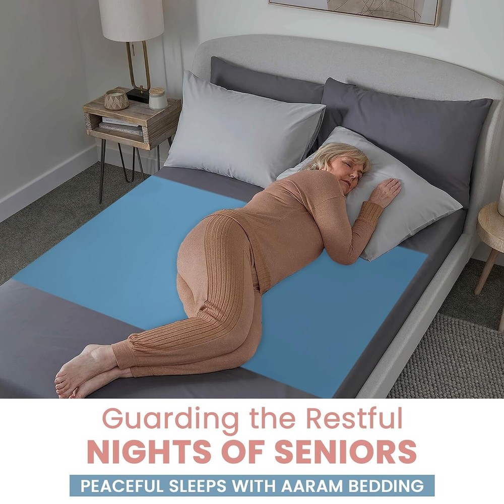 MACKINTOSH RUBBER SHEET, (2 METER) Waterproof Bed Sheet, Non-Absorbent Reusable