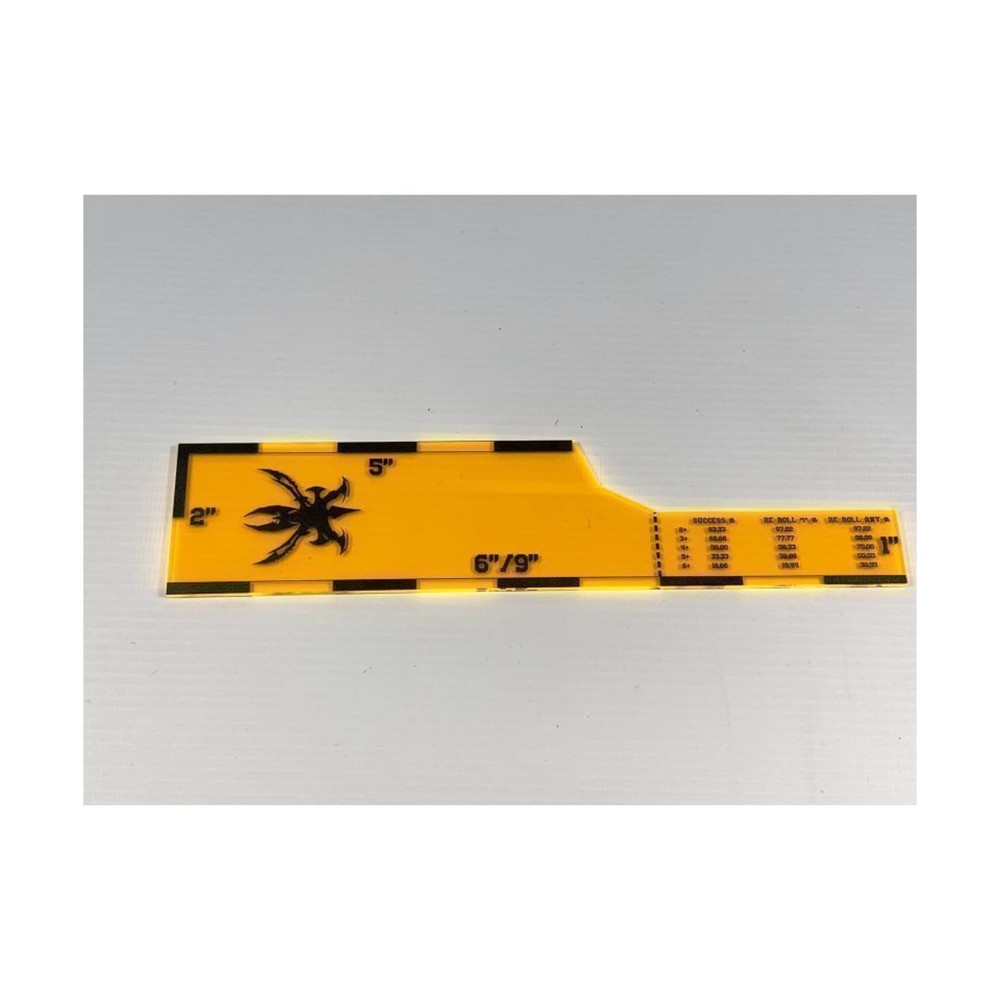 Bandua Warhammer Accessory Orange Xandre Ruler - Cabala New