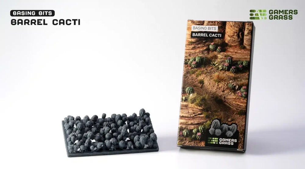 Gamers Grass Basing Bits: Barrel Cacti GGR GGBB-BC