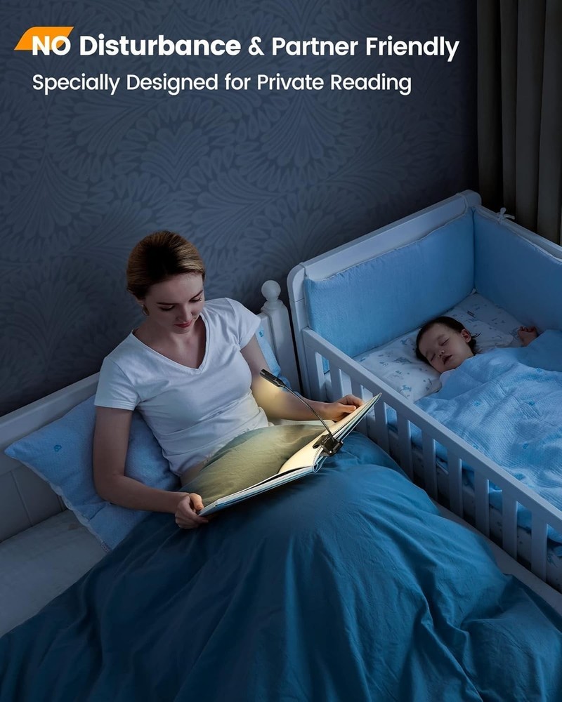 Rechargeable Book Light for Reading