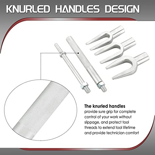 ATP 5PCS Pickle Fork Ball Joint Separator Set Tie Rod/Ball Joint Separator Kit
