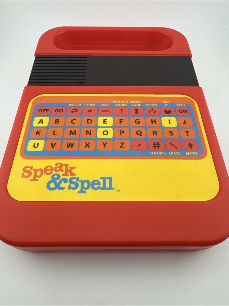 Classic Speak & Spell Kahootz #09624 Electronic Learning Game Tested