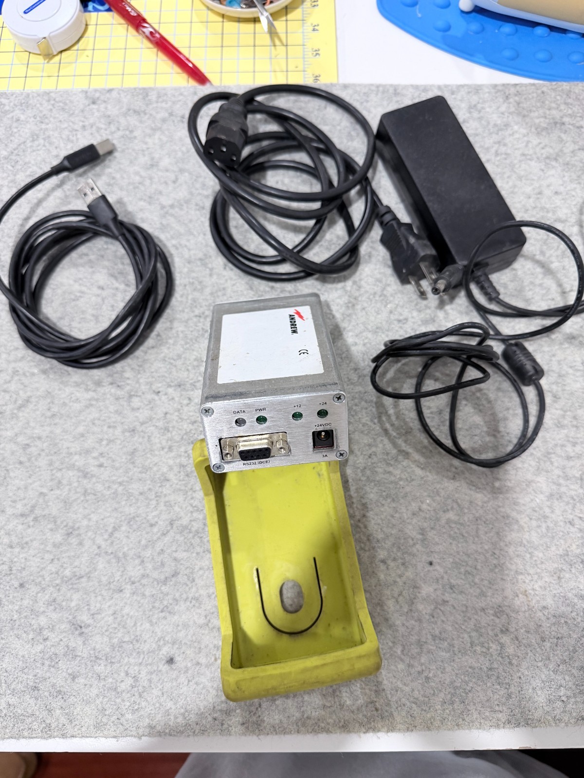 Andrew ATC200-LITE-USB RET Controller AISG Tower Antenna Tilt Tool w/ Mount Used