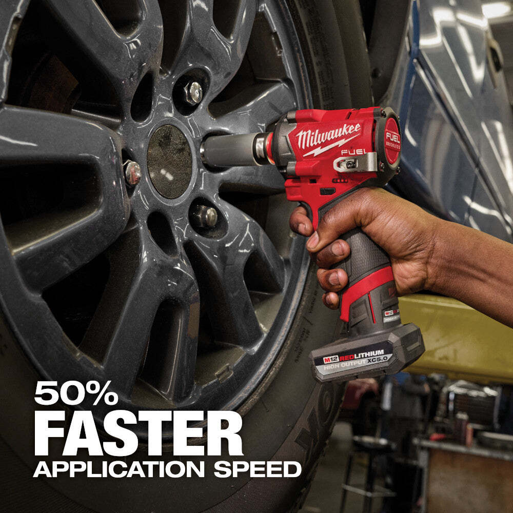 Milwaukee 2563-20 M12 FUEL 12V 1/2" Stubby Impact Wrench - Bare Tool