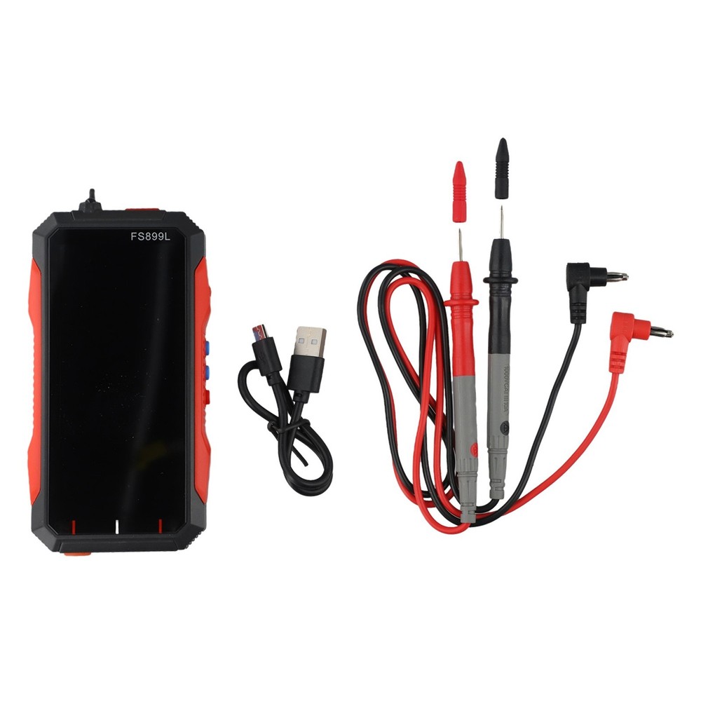 FS899L 6000-Count Multimeter USB Rechargeable Compact Smartphone Style