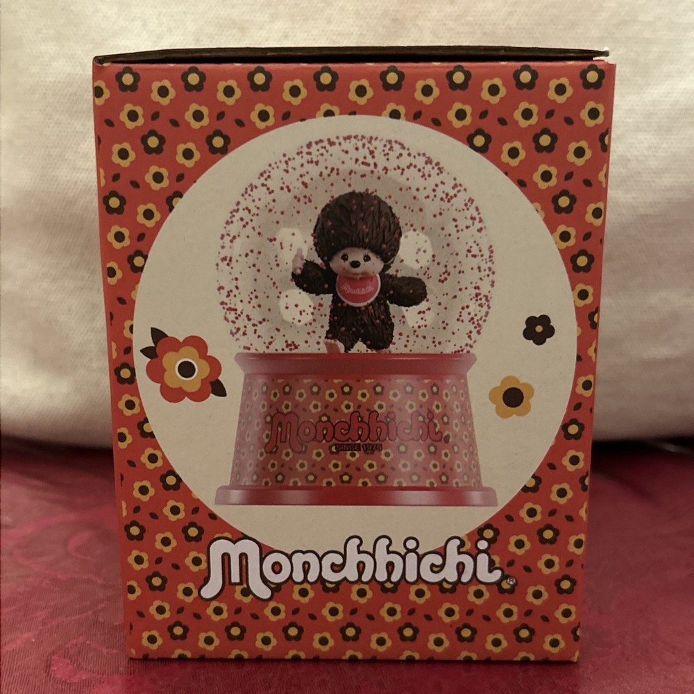 Monchhichi Mini Snow Globe NIB- BOY