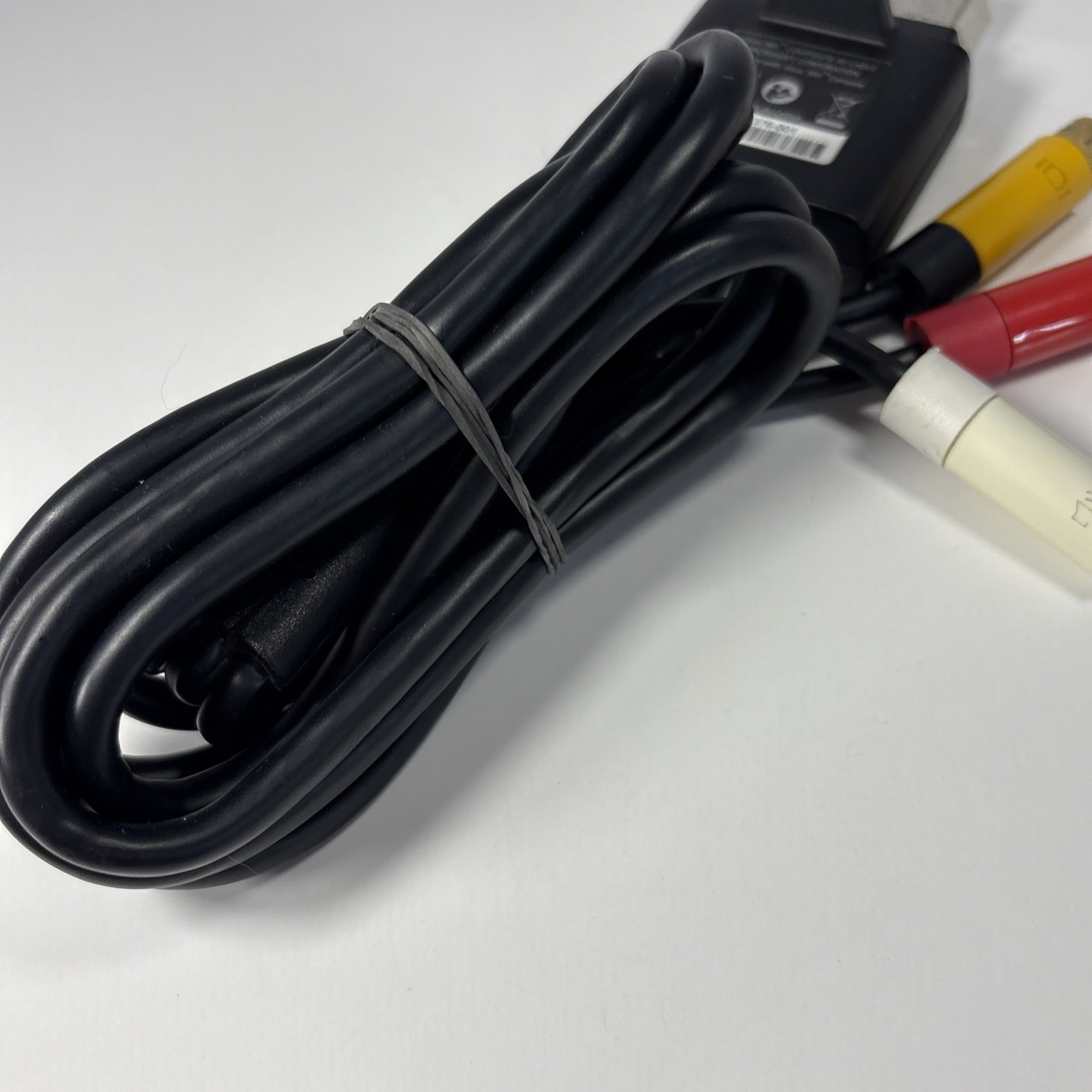 Genuine Official OEM Microsoft XBOX 360 Composite AV Cable X821376-001 Tested