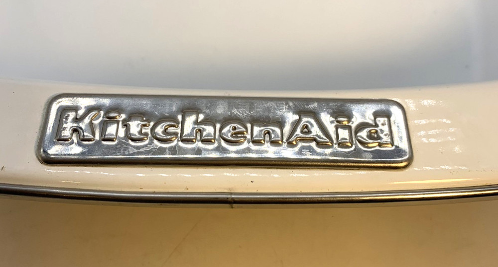 Kitchen Aid Yellow Enameled Roaster