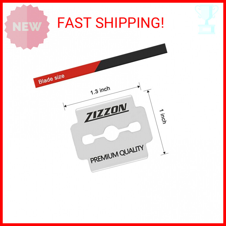 ZIZZON Callus Shaver Replacement Blades 100 Count