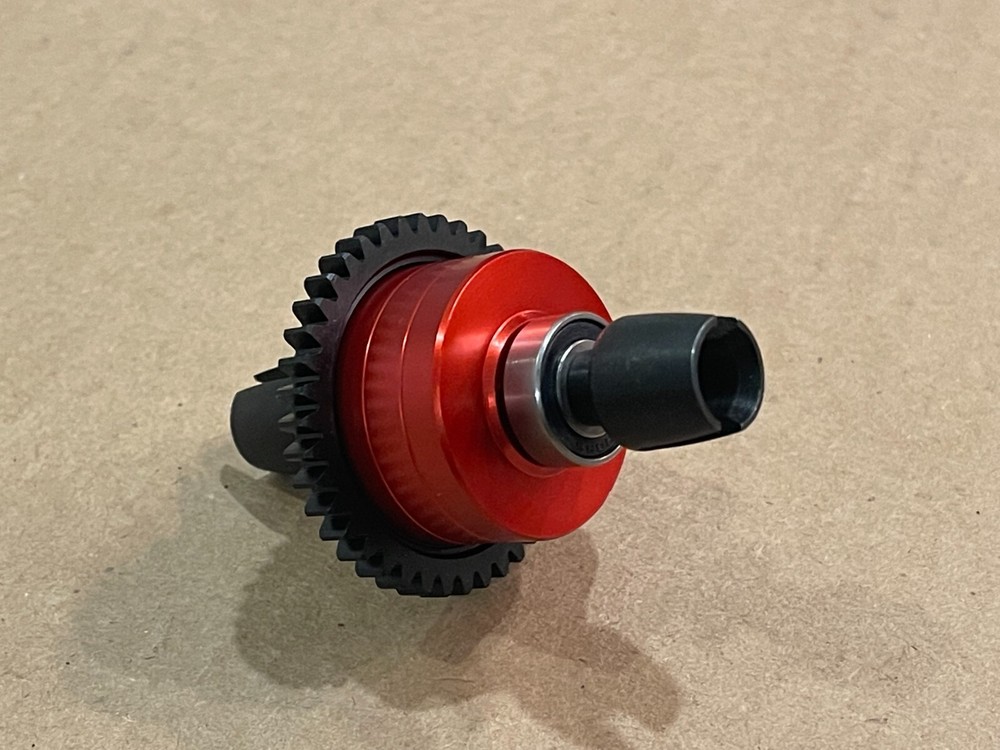 Aluminum Complete 40T Center Differential Diff for Arrma infraction 6s BLX Red