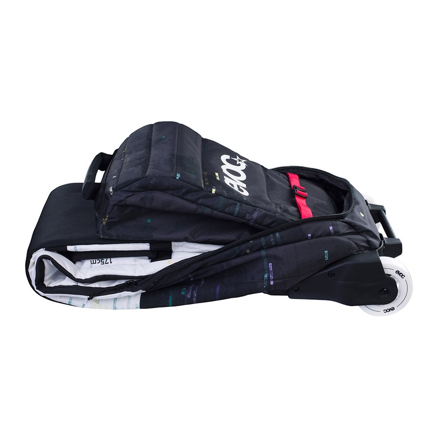 EVOC 85L Waterproof Ski Roller Bag with Replaceable Wheels, Lightweight &
