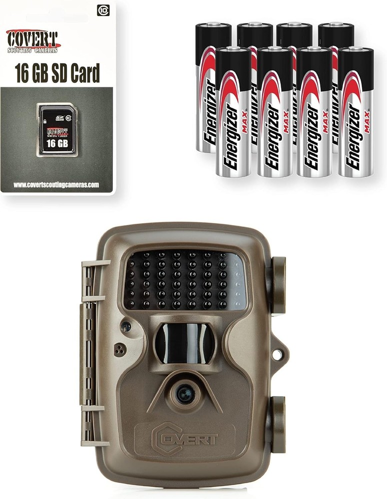 COVERT SCOUTING CAMERAS MP30 Combo Pack w/Batteries & SD Card (CC0050)