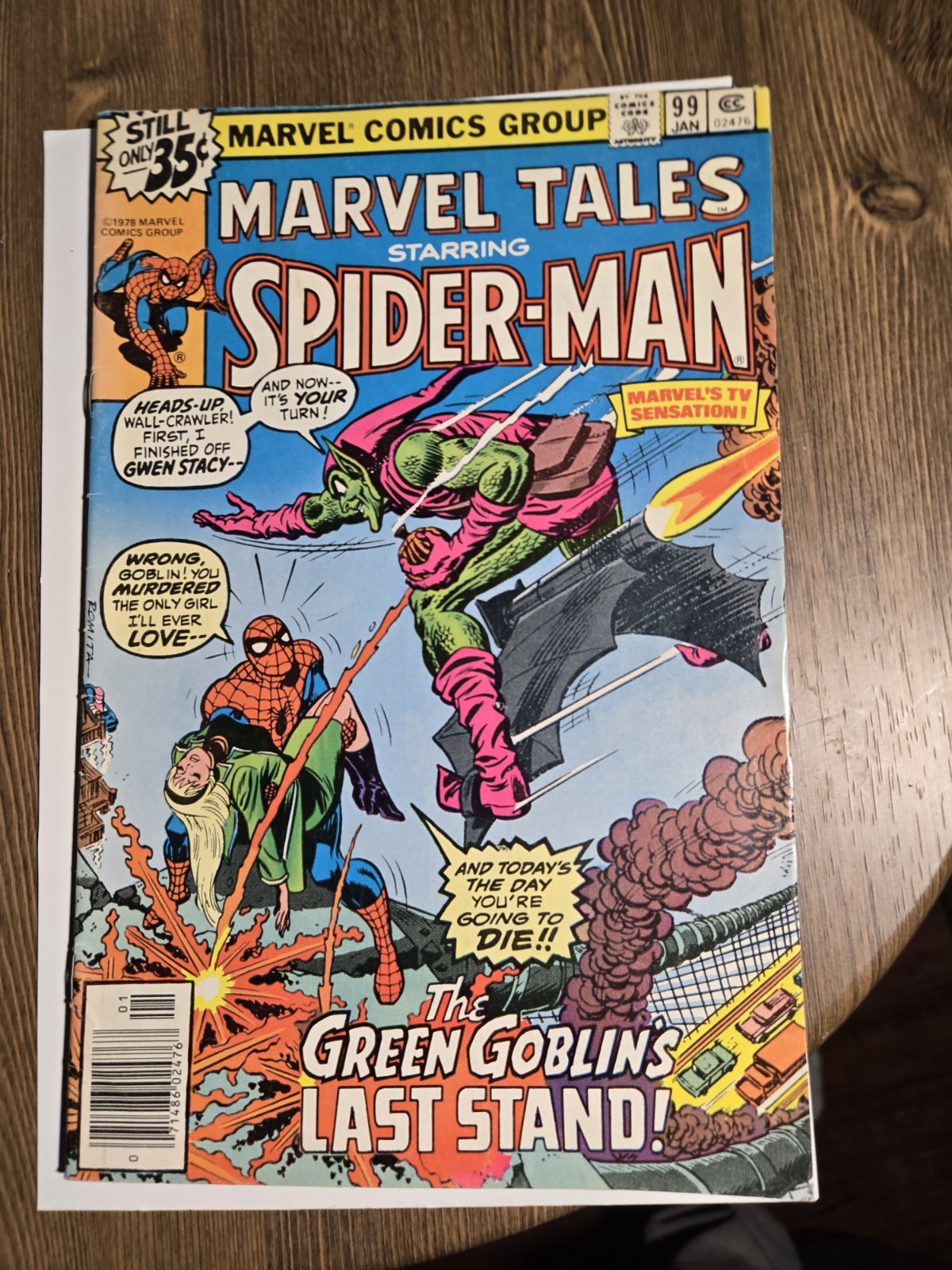 Vintage lot of Marvel Tales featuring Spider-Man, stretching from 1968 to 1985.