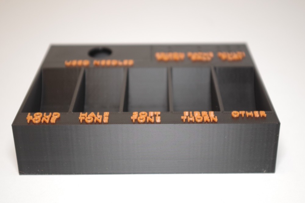 Storage Box for 78 RPM Phonograph Gramophone Needles - Various Compartments