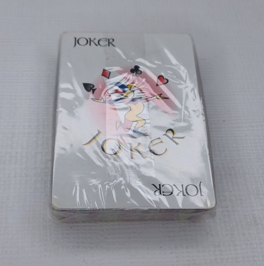 J & B Bottle Playing Cards Deck All Over Pattern New 2001