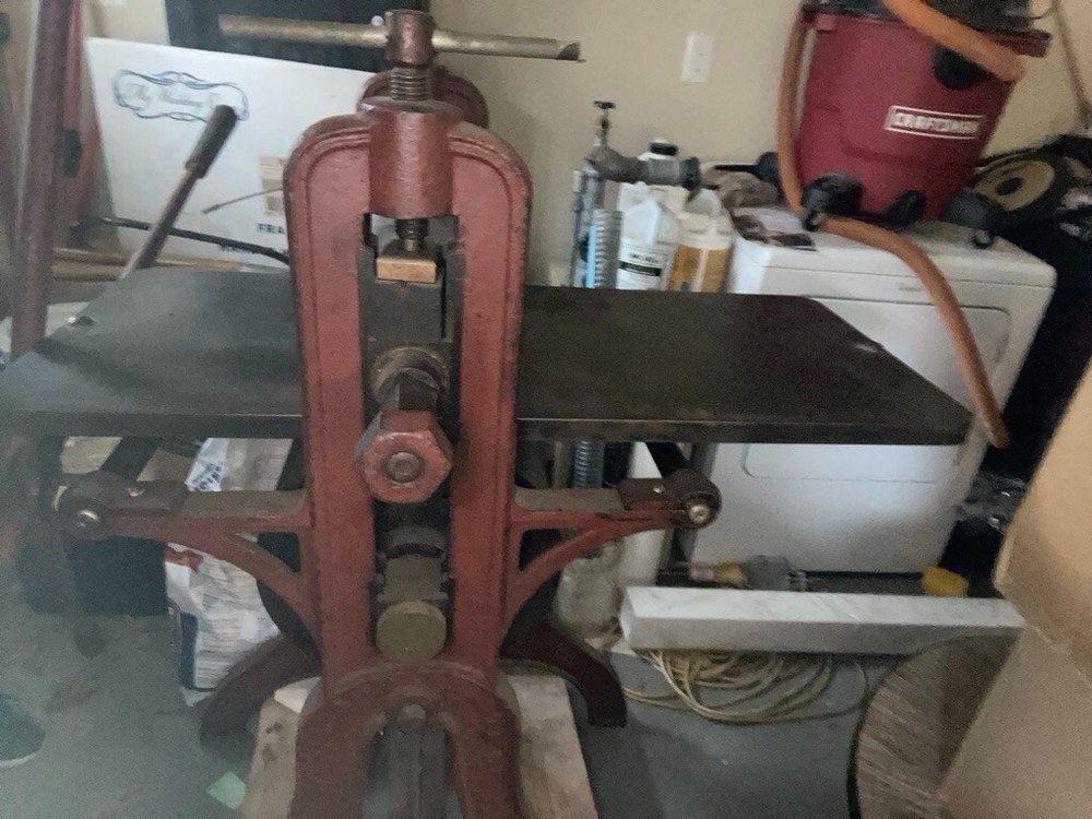 Spider Press Printing Machine (Antique) from 1865 ""PICKUP ONLY!""
